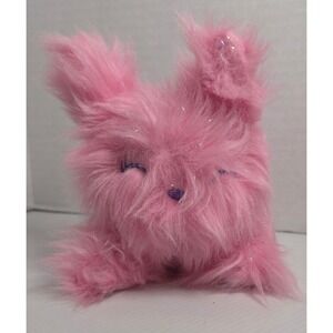 Build-A-Bear Mini Pink Bunny Plush 6" Fuzzy Sparkle Embroidered Eyes